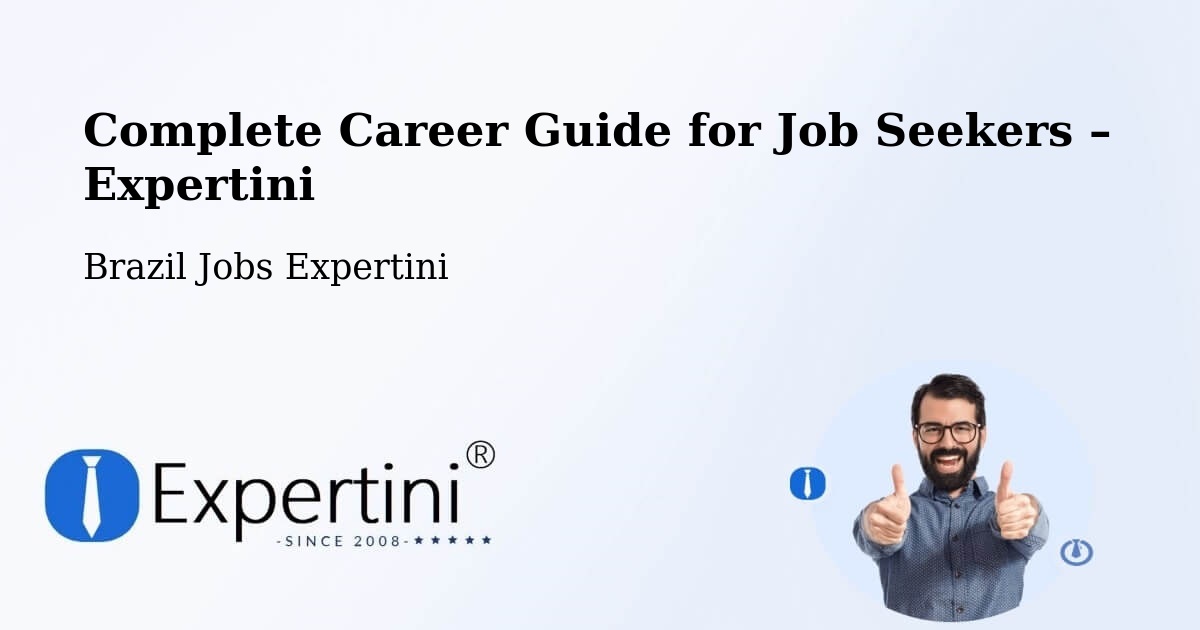 Career Guide for Job Seekers – Coronel Murta - Coronel Murta, Brazil Jobs Expertini
