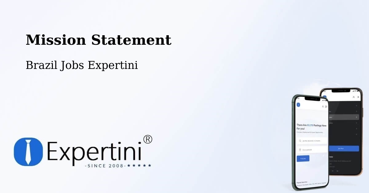 Corporate Mission – Coronel Murta - Brazil Jobs Expertini